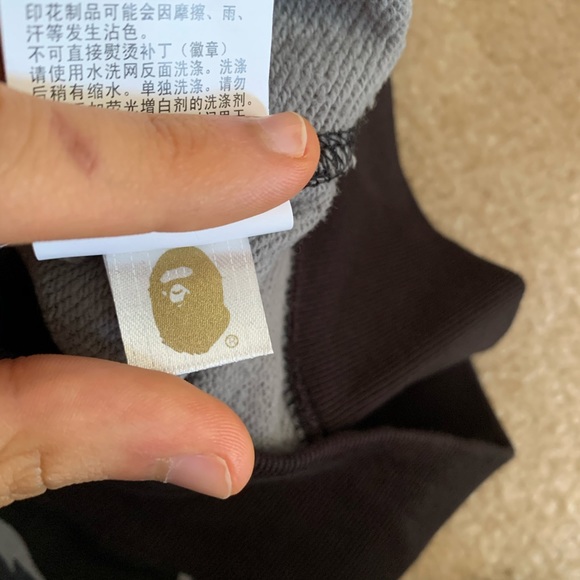 SOLD - Bape X UND Half Tiger Half Shark Hoodie - Picture 6 of 8